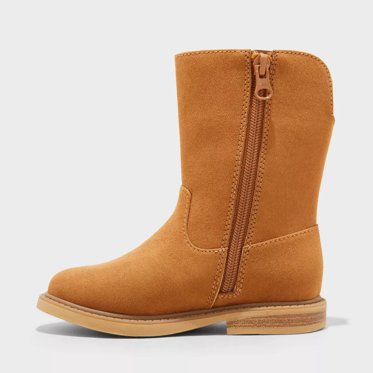 Toddler Leanna Tall Boots - Cat & Jack™ Cognac | Target