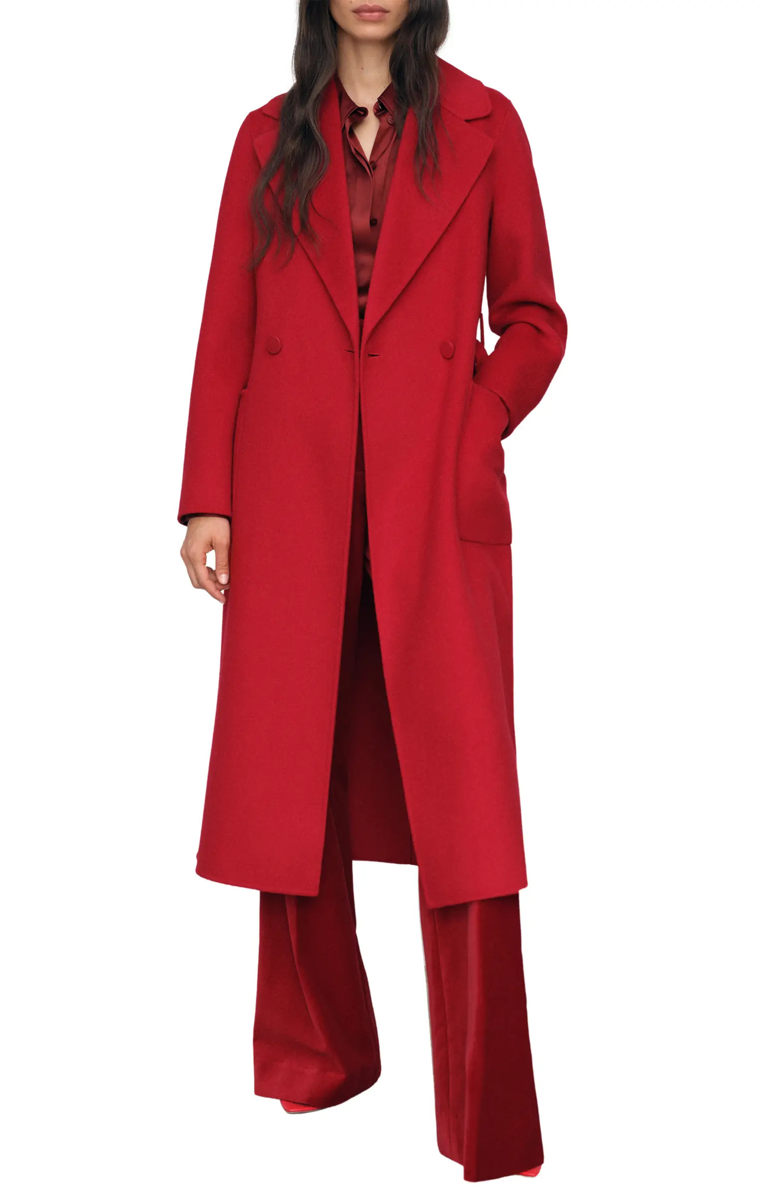 Reiss Lucia Wool Blend Coat | Nordstrom | Nordstrom