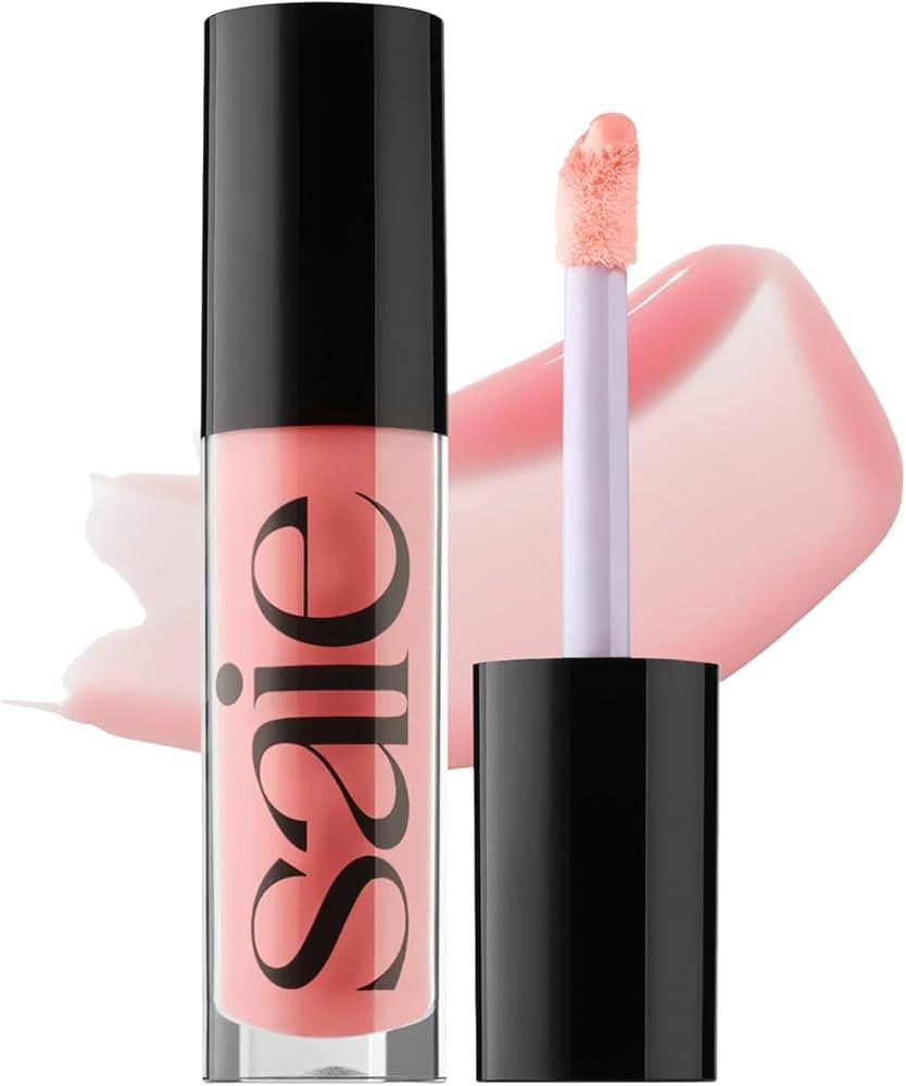 Saie Glossybounce - Hydrating Lip Gloss and Tinted Lip Oil Hybrid with Hyaluronic Acid & Jojoba O... | Amazon (US)