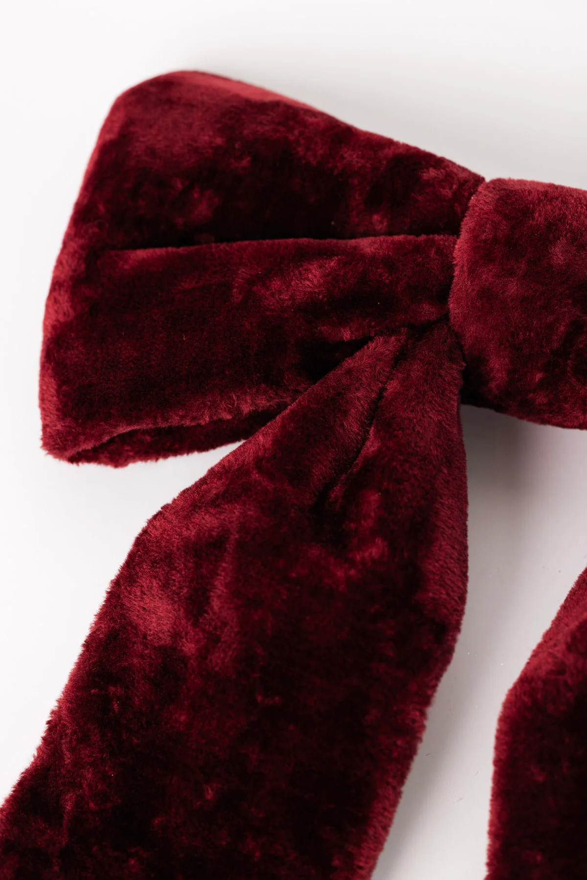 Winslet Oversized Bow - Garnet - 2 Sizes | THELIFESTYLEDCO