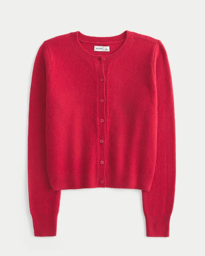 Hollister Comfy Cloud Crew Cardigan | Hollister (US)