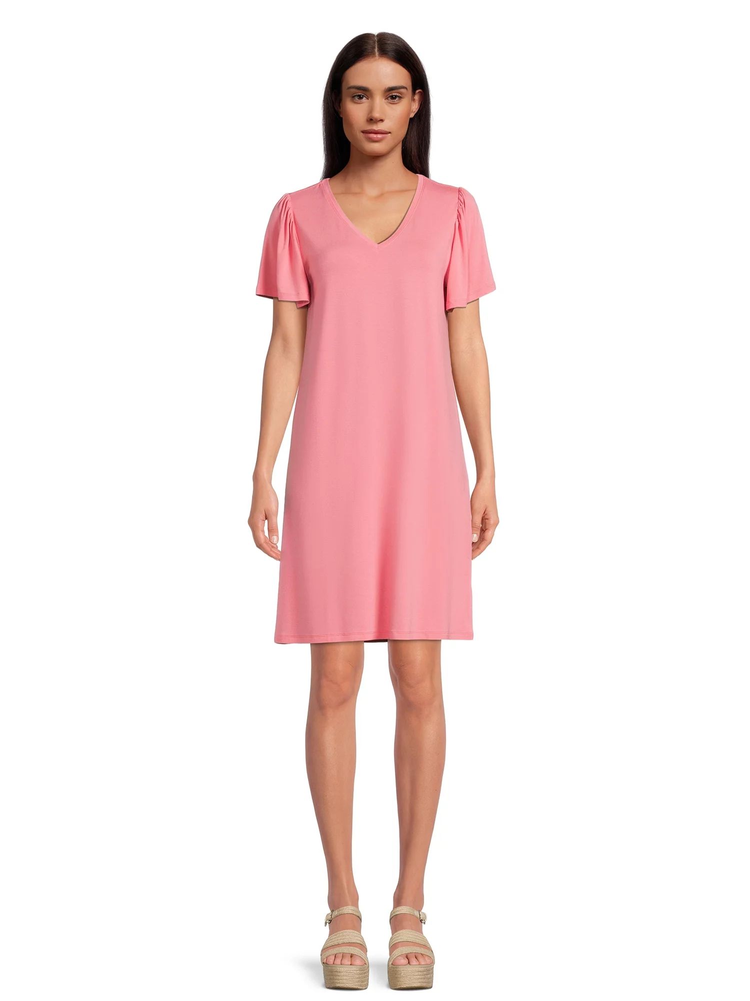 Time and TruTime and Tru Women's Flutter Sleeve Swing DressUSDNow $10.98was $15.61$15.61(3.6)3.6 ... | Walmart (US)