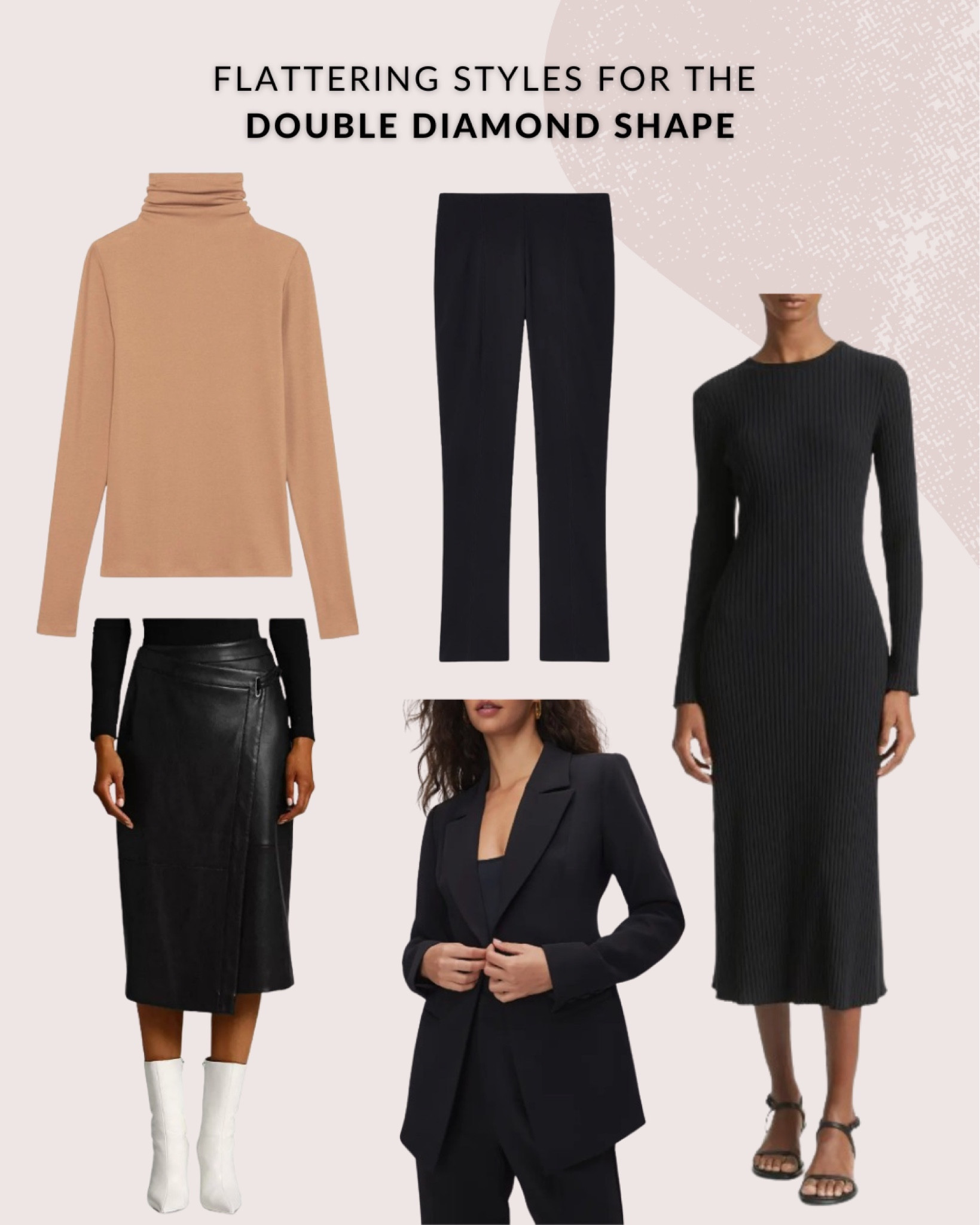 From top to bottom, you are a picture of harmony and balance. You have equal proportions between your upper and lower body with a well-defined waist. 

I suggest choosing styles that accentuate your small waistline to flow with your balanced shape! 

#bodyshape 

#LTKSeasonal #LTKstyletip