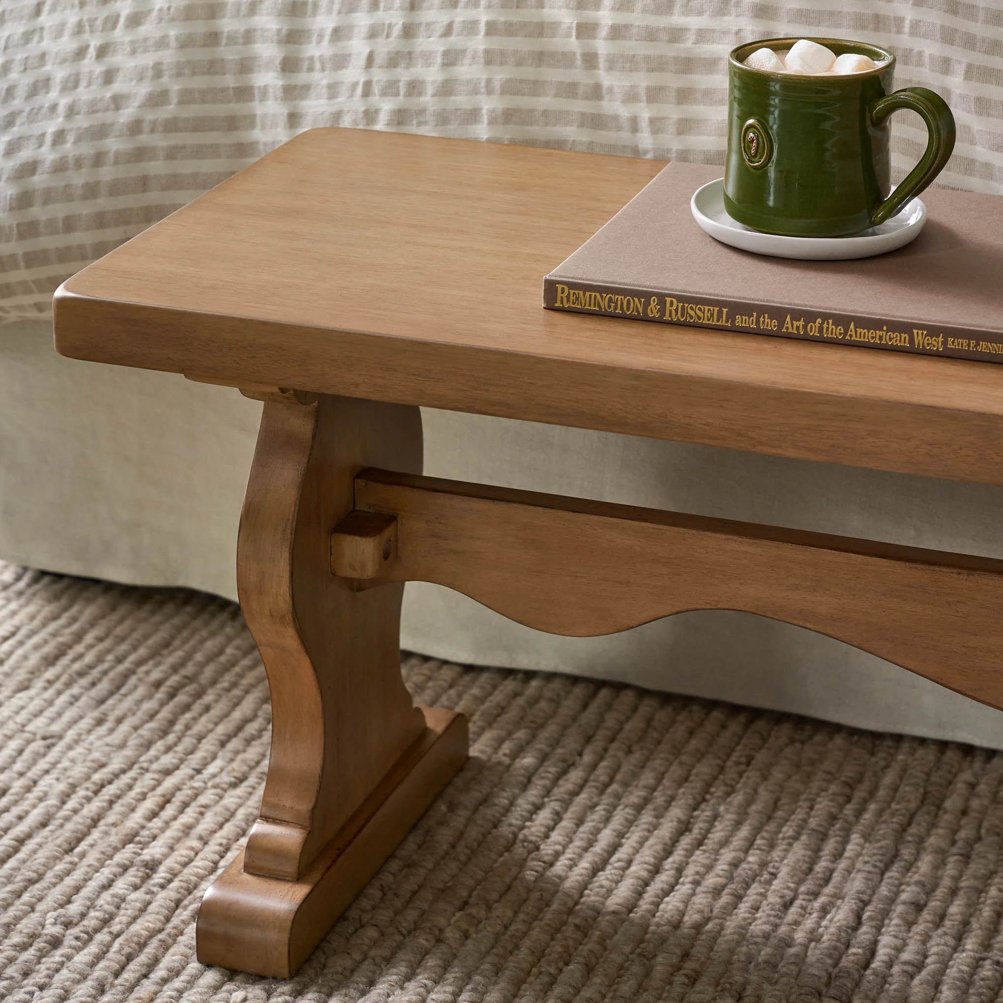 Aster Dining Bench | Magnolia