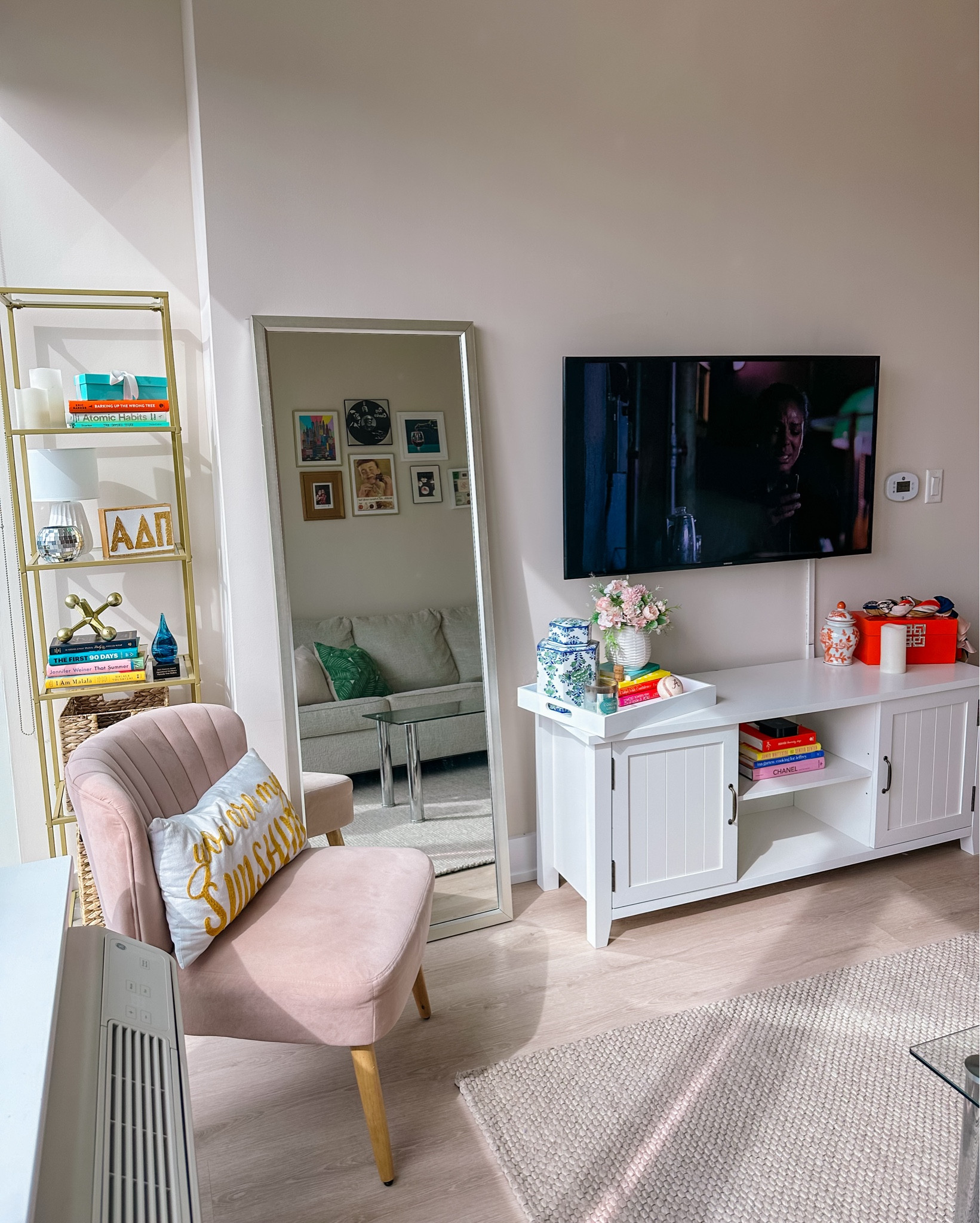 The girlie apartment of my dreams!! 🌸🤍 This was my first “big girl apartment,” and I absolutely adored getting to decorate it. I love sharing old photos of it as inspiration to anyone who might be planning their own home!! 🎀🤍

#LTKHome