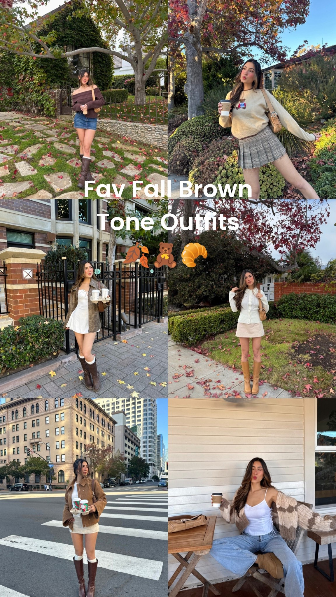 Fall chocolate brown town outfits to recreate 🍂🥐🧸🤎

#LTKStyleTip #LTKFallSale #LTKSeasonal