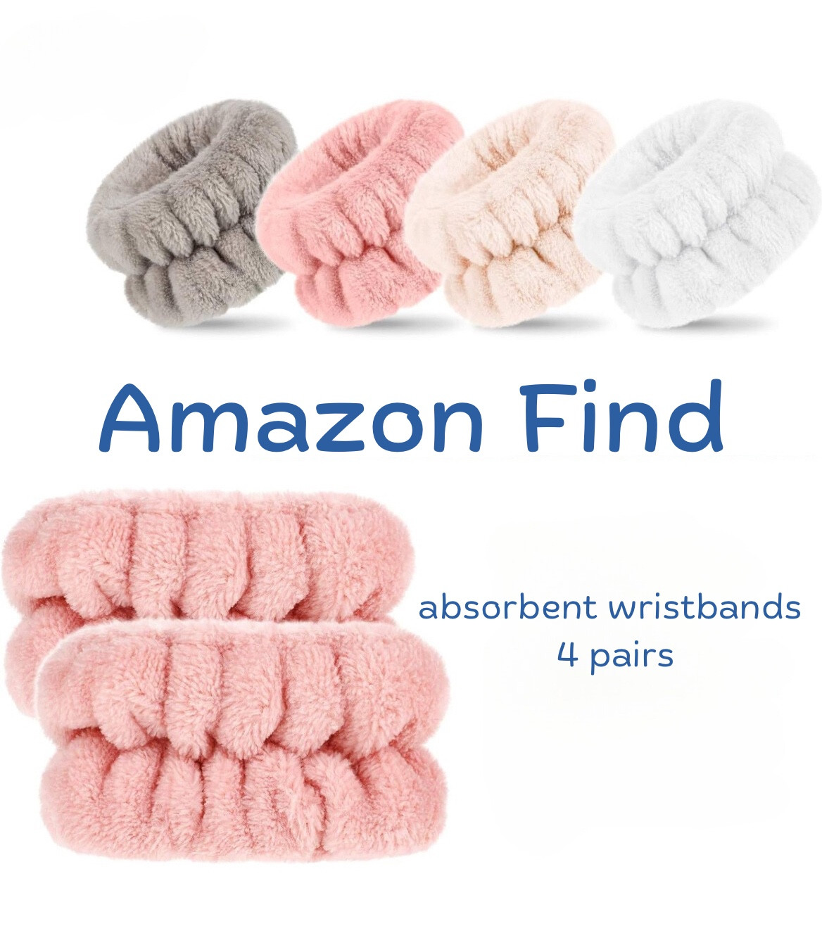 Absorbent wristbands for washing your face! Under $10! 

#amazon #amazonfind #skincare #wristband #inexpensive #budgetfriendly 

#LTKBeauty