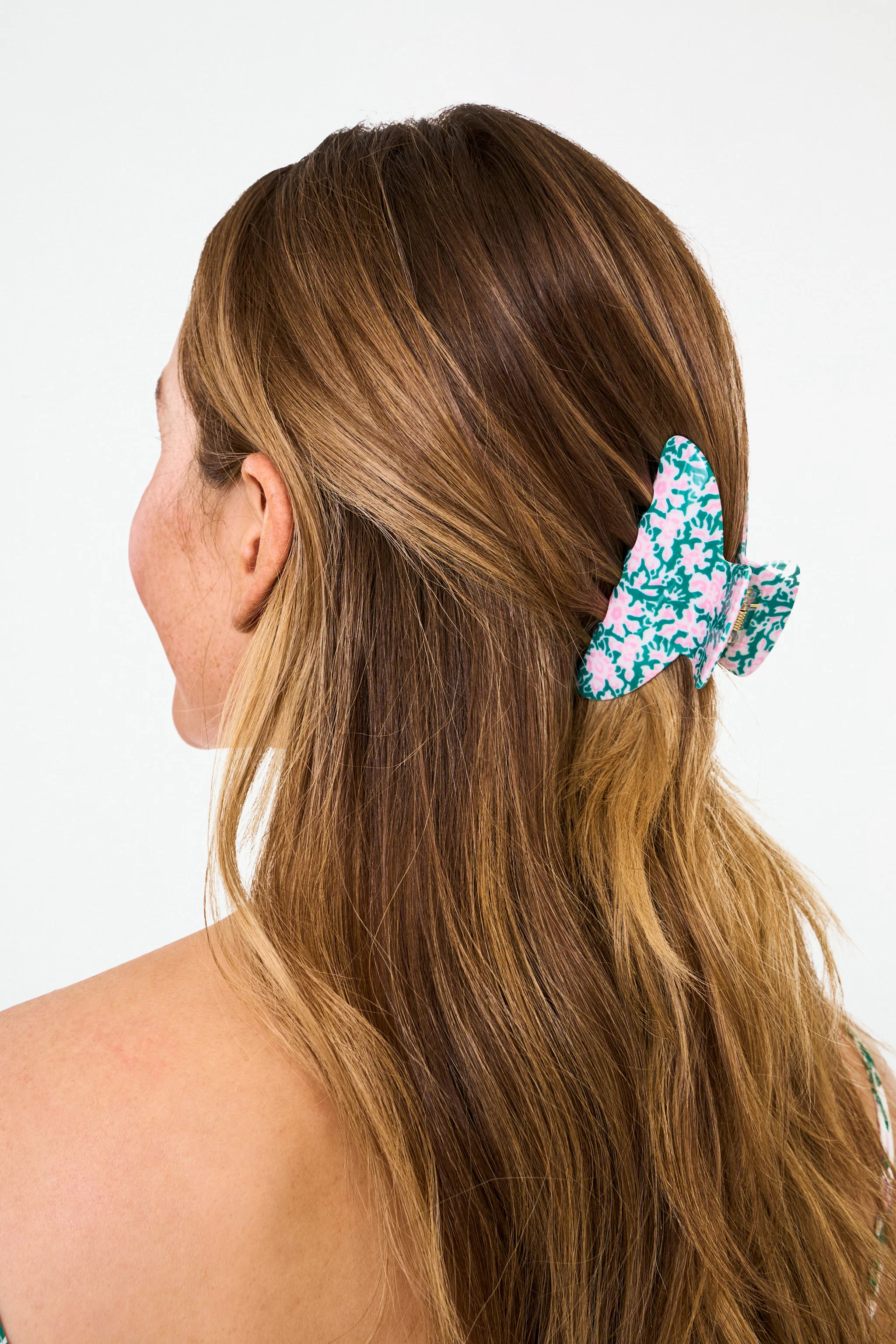 Endah Floral Claw Clip | Roller Rabbit