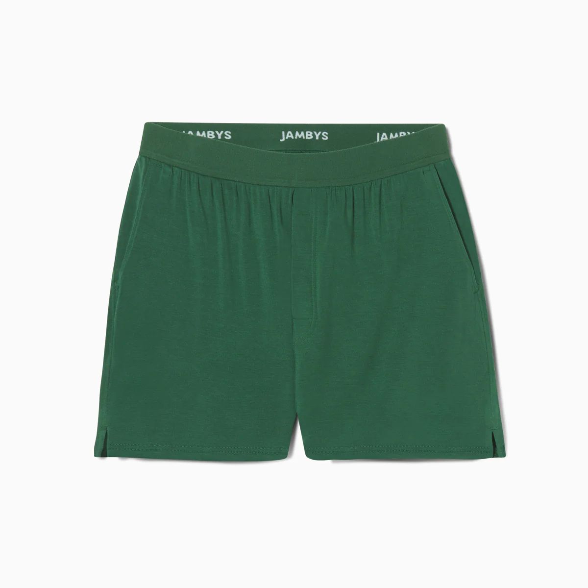 Boxers With Pockets | House Shorts | Jambys | Hunter Green | Jambys