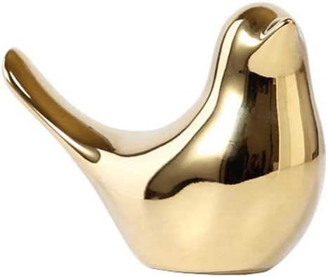 Green Vine Home Decor Birds Small Animal Statues Art Metal Bird Decorations Unique Gift for Famil... | Amazon (US)