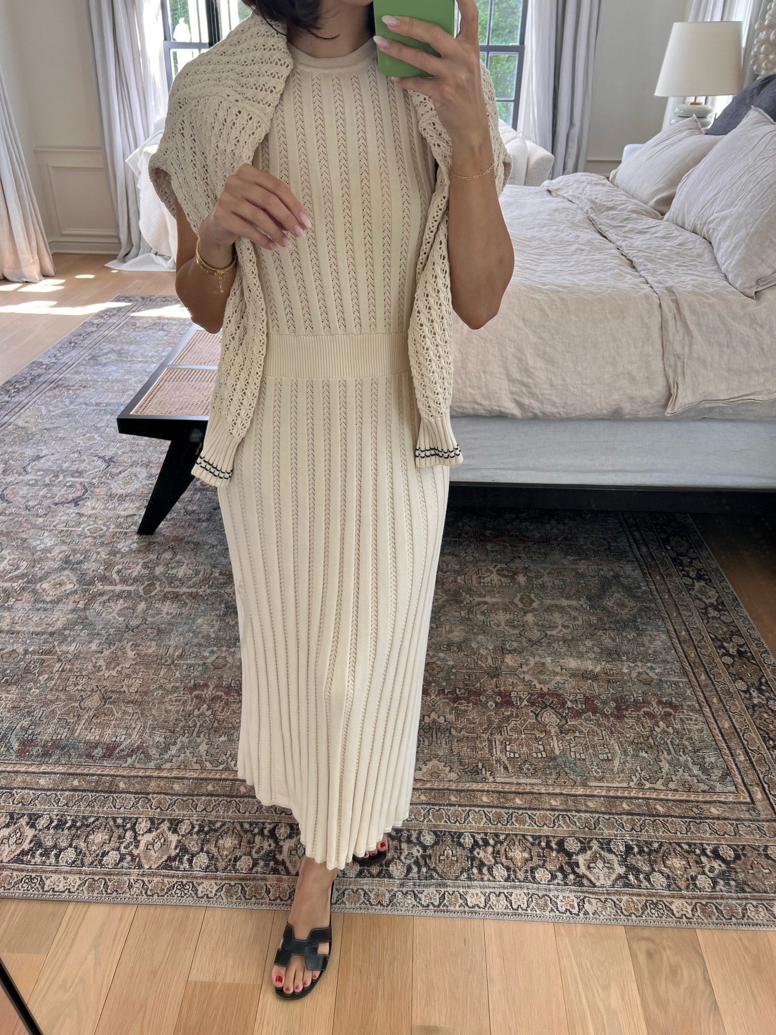 Obsessed with this gorgeous knit dress from @varley #invarley #ad