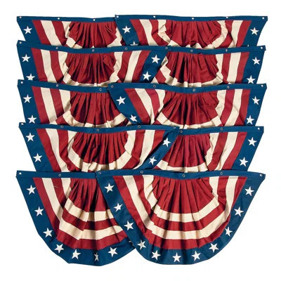 3' Blue/Red/White Novelty Garland | Wayfair North America