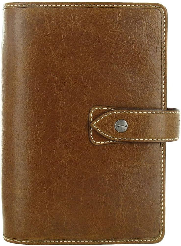 Filofax Malden Organizer, Personal Size, Ochre - Tactile, Full-Grain Buffalo Leather, Six Rings, ... | Amazon (US)