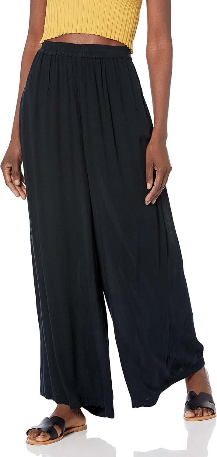 Volcom Women's Stoneshine Junki Wide Leg Beach Pant | Amazon (US)