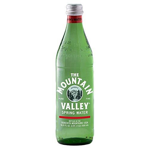 Mountain Valley, Spring Water, Glass Bottle, 16.9 ounces (Pack of 12) | Amazon (US)