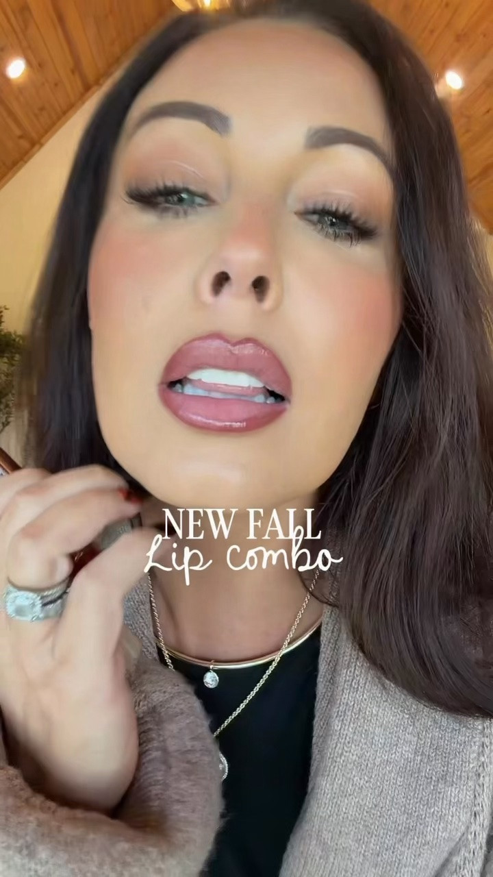 The prettiest fall lip combo! Lip liner is tea time and tarte gloss is dusty mauve

#LTKCon #LTKOver40 #LTKBeauty