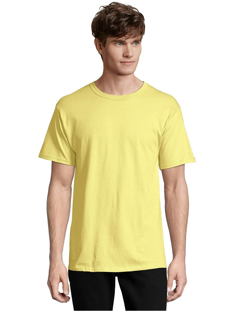 Hanes Essentials Men’s Short Sleeve T-Shirt, Sizes S-3XL | Walmart (US)