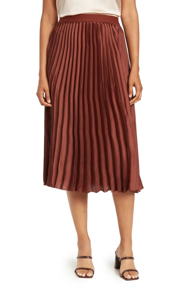 DR2 by Daniel Rainn Satin Pleated Skirt | Nordstromrack | Nordstrom Rack