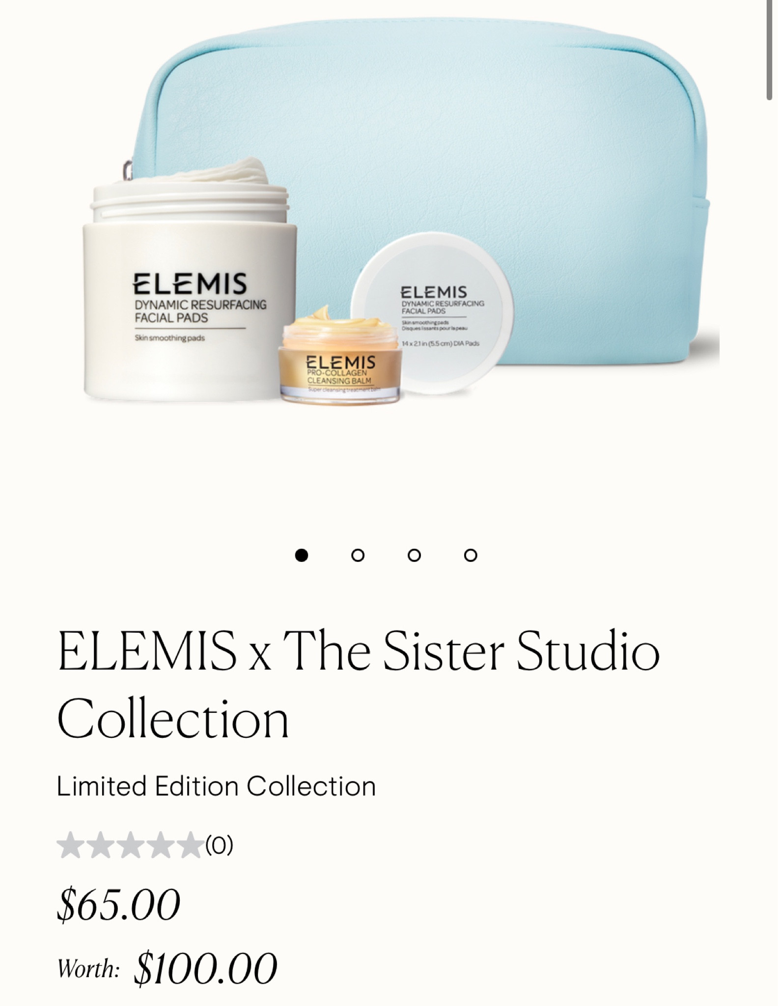 Limited time collection only $65
