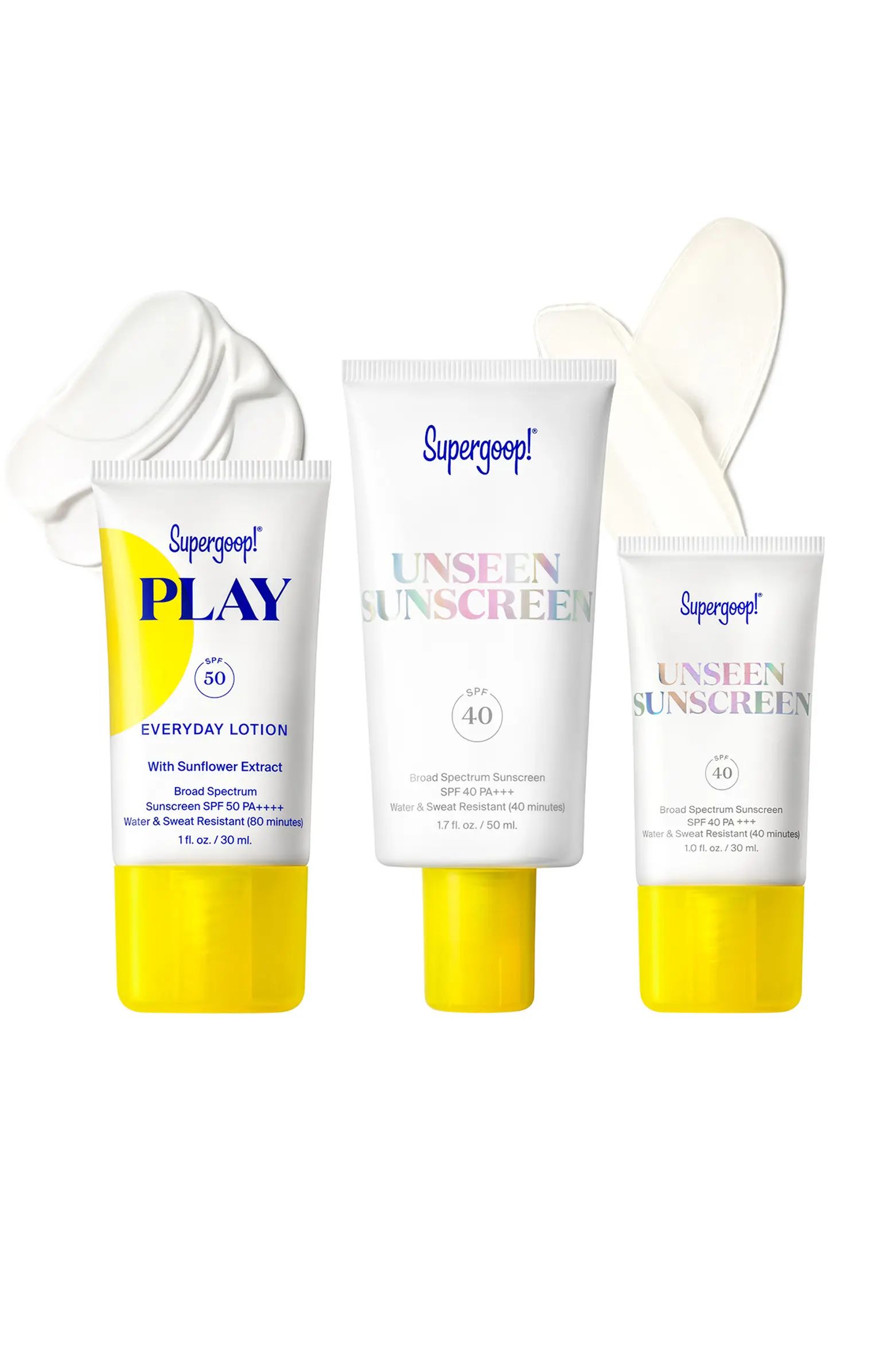 Unseen & Play Sunscreen SPF 50 Set $78 Value | Nordstrom