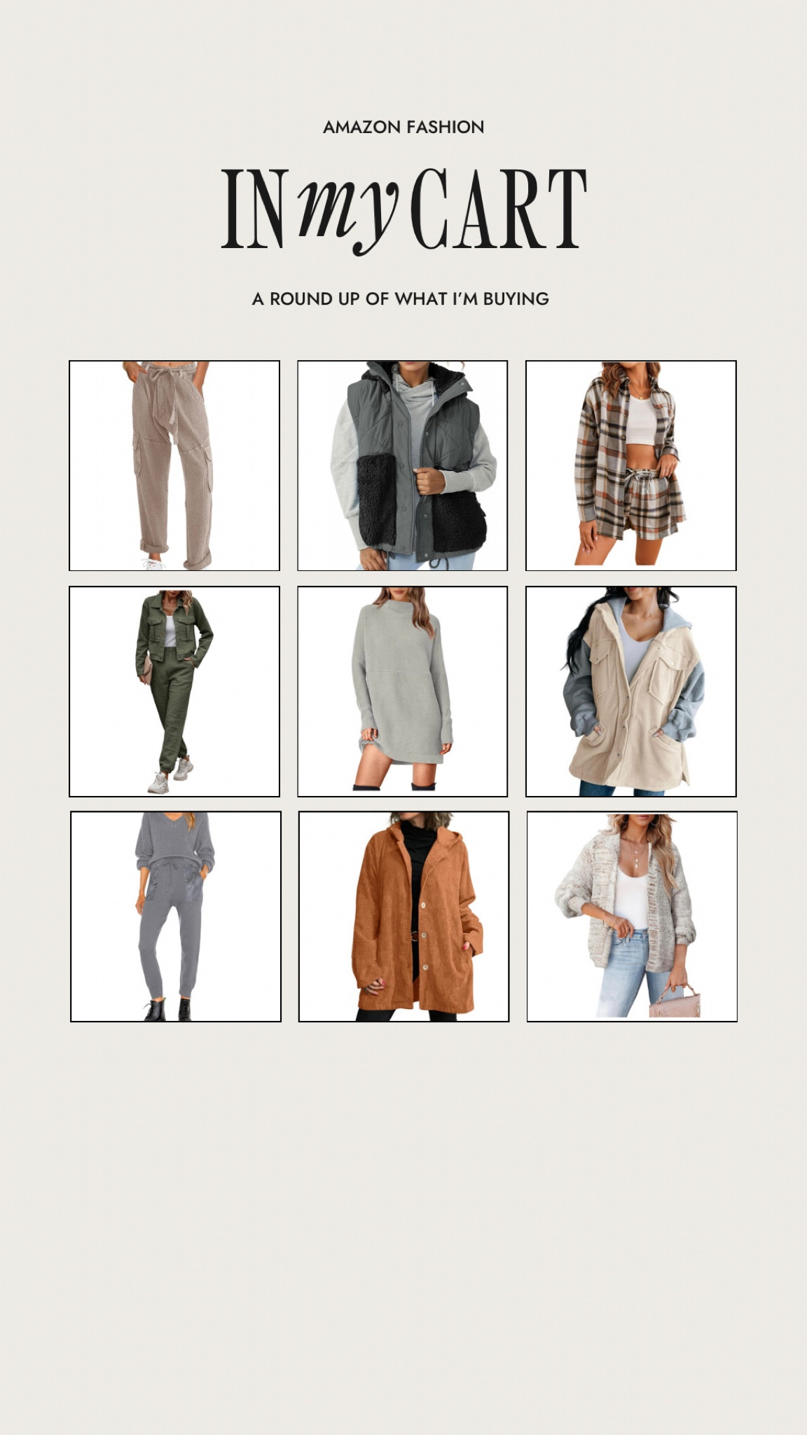 Shop what’s in my Amazon cart this week! 

#LTKSeasonal #LTKfindsunder50 #LTKstyletip