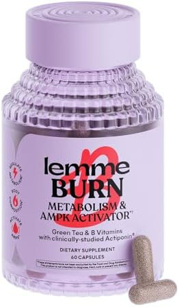 Lemme Burn Metabolism & Belly Fat Burning Capsules for Women, Clinically Studied Actiponin Gynost... | Amazon (US)