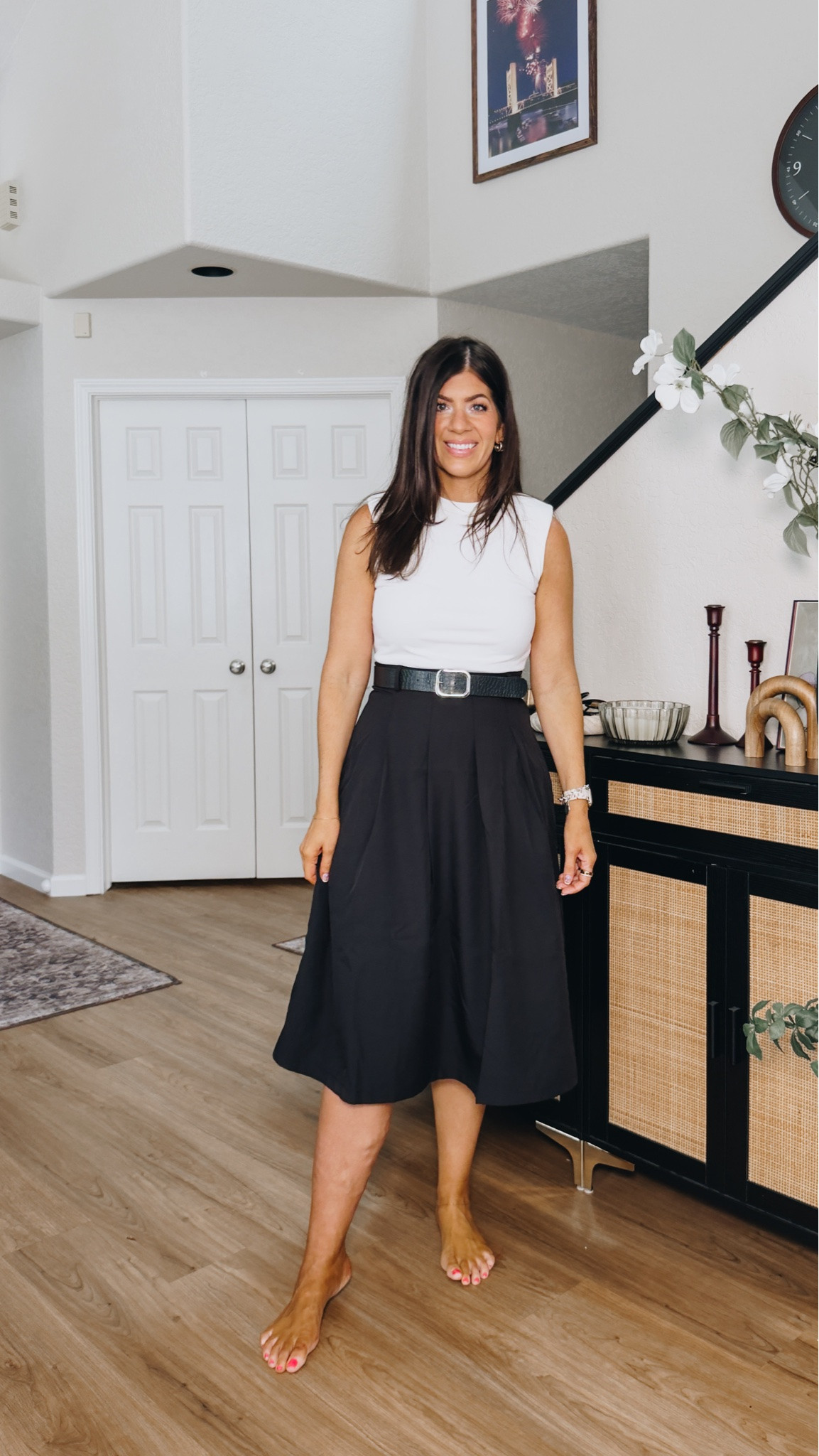 In a medium two in one dress

#LTKSaleAlert #LTKMidsize #LTKTall