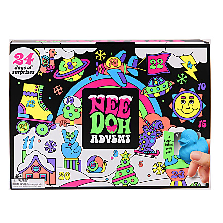 Schylling Inc. NeeDoh Squishmas 2026 Advent Calendar Total Qty 1 - Office Depot | Office Depot and OfficeMax 