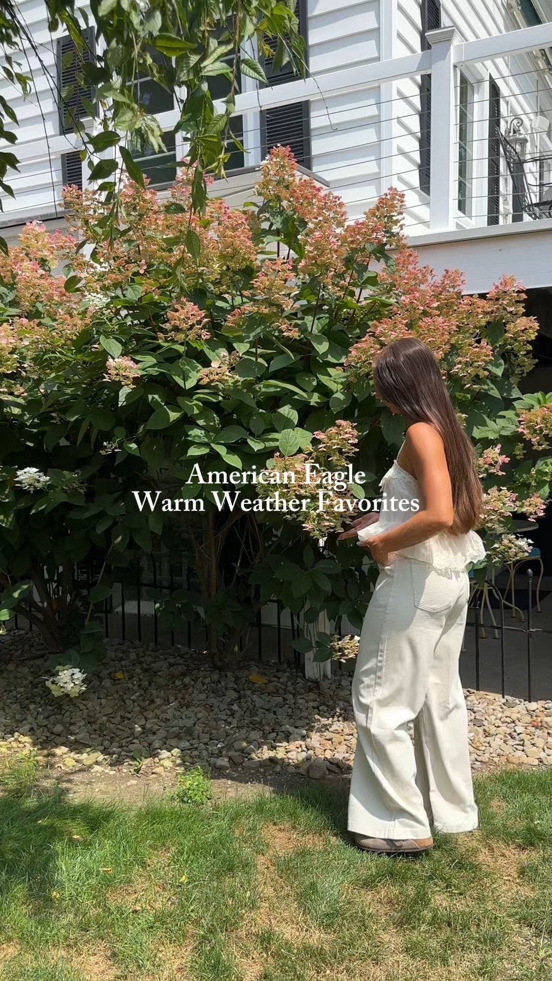 AE warm weather favs!! 
Tops: Small
Bottoms: 4