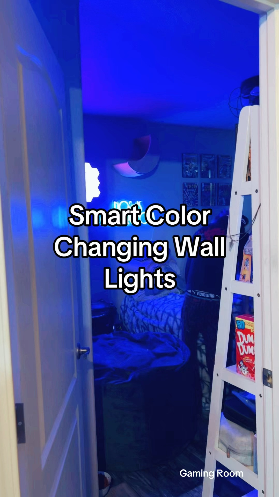 Smart LED Color Changing Wall Light
Cool wall decor for any Kids or Game Room
Grab Here: https://amzn.to/43DLAxd

#gamer #gameroom #gameroomsetup #gamerboy #gamergirl #roomdecor
#roommakeover #walllight #CommissionEarned

#LTKHome #LTKStyleTip #LTKWatchNow