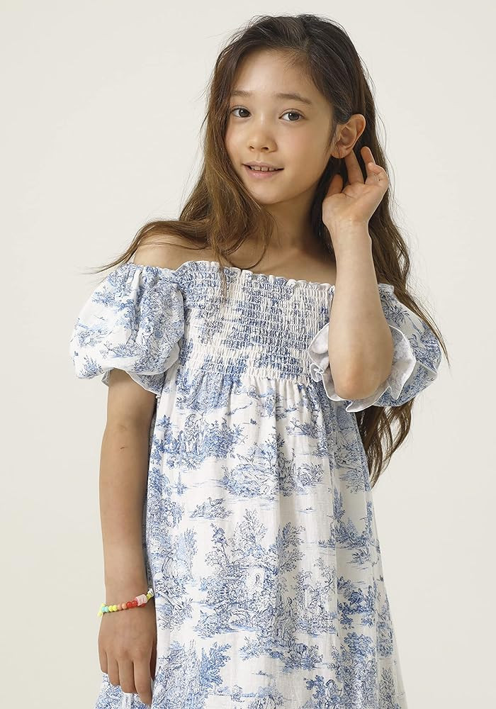 NOTHING FITS BUT Girls' Linen Cotton Blend Hana Dress | Amazon (US)