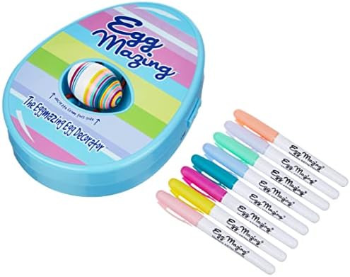 The Eggmazing Egg Decorator Easter Egg Decorator Kit - Arts and Crafts Set - Includes Egg Decorat... | Amazon (US)
