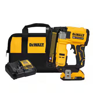 DEWALT ATOMIC 20V MAX Lithium Ion Cordless 23 Gauge Pin Nailer Kit with 2.0Ah Battery and Charger... | The Home Depot