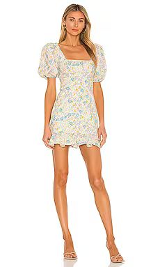 Lovers and Friends Luella Mini Dress in Catherine Floral from Revolve.com | Revolve Clothing (Global)