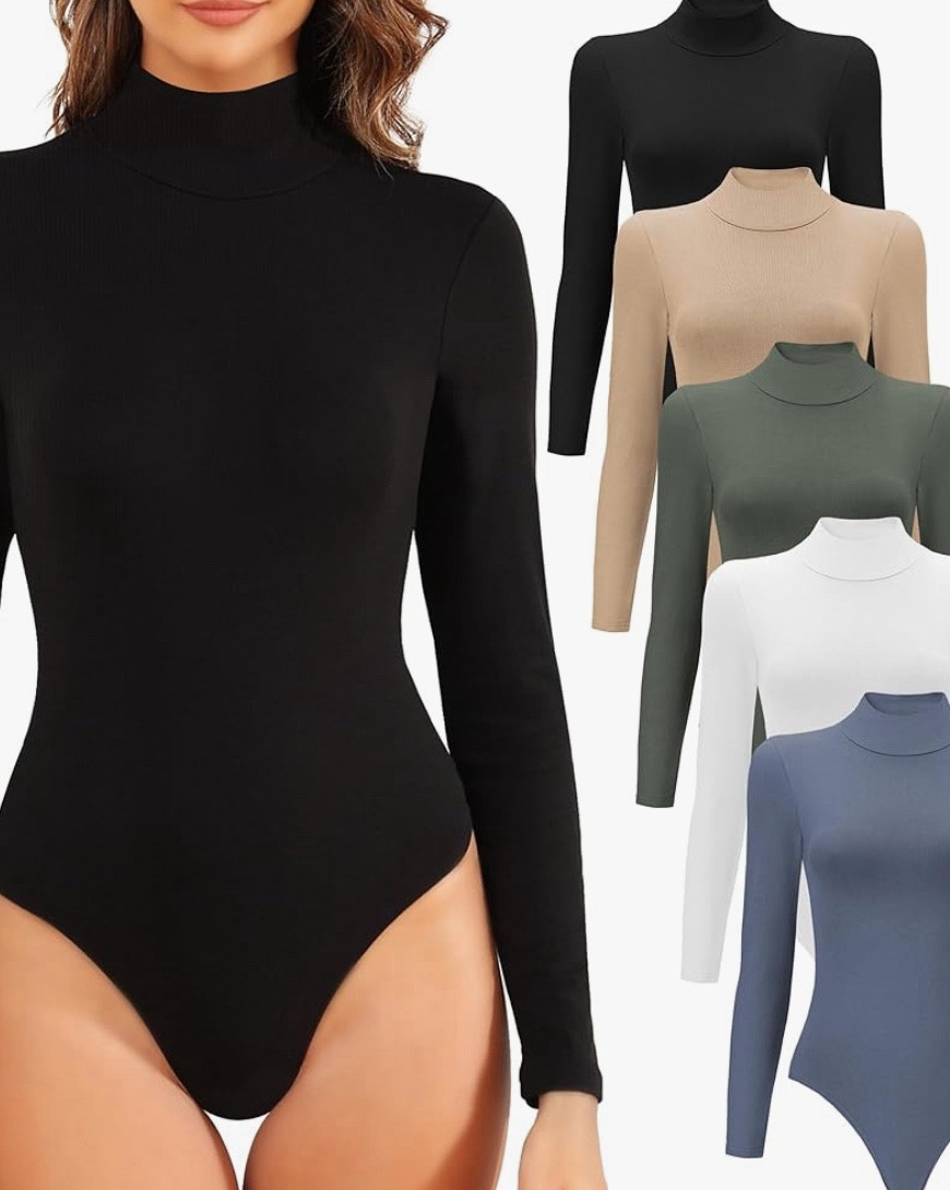 Wardrobe staple alert! I love a good bodysuit! These bodysuits are soft and wash like a dream! They run a little large and long in the body (I am 5 ‘4 for reference) so if you are an inch or so taller than I am, you will be fine to order true to size. Great with overalls and jeans. #bodysuit #casualfashion #comfy #overalls #jeans #wardrobestaple #minimalist 

#LTKFindsUnder50 #LTKOver40