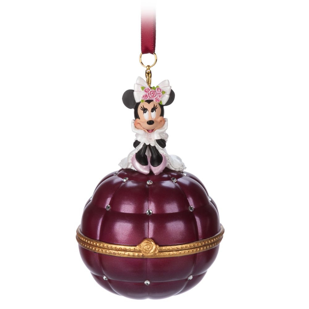 Minnie Mouse Engagement Ring Box Ornament | Disney Store
