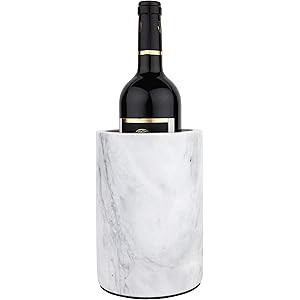 Homeries Marble Wine Chiller Bucket - Wine & Champagne Cooler for Parties, Dinner – Keep Wine & Beve | Amazon (US)