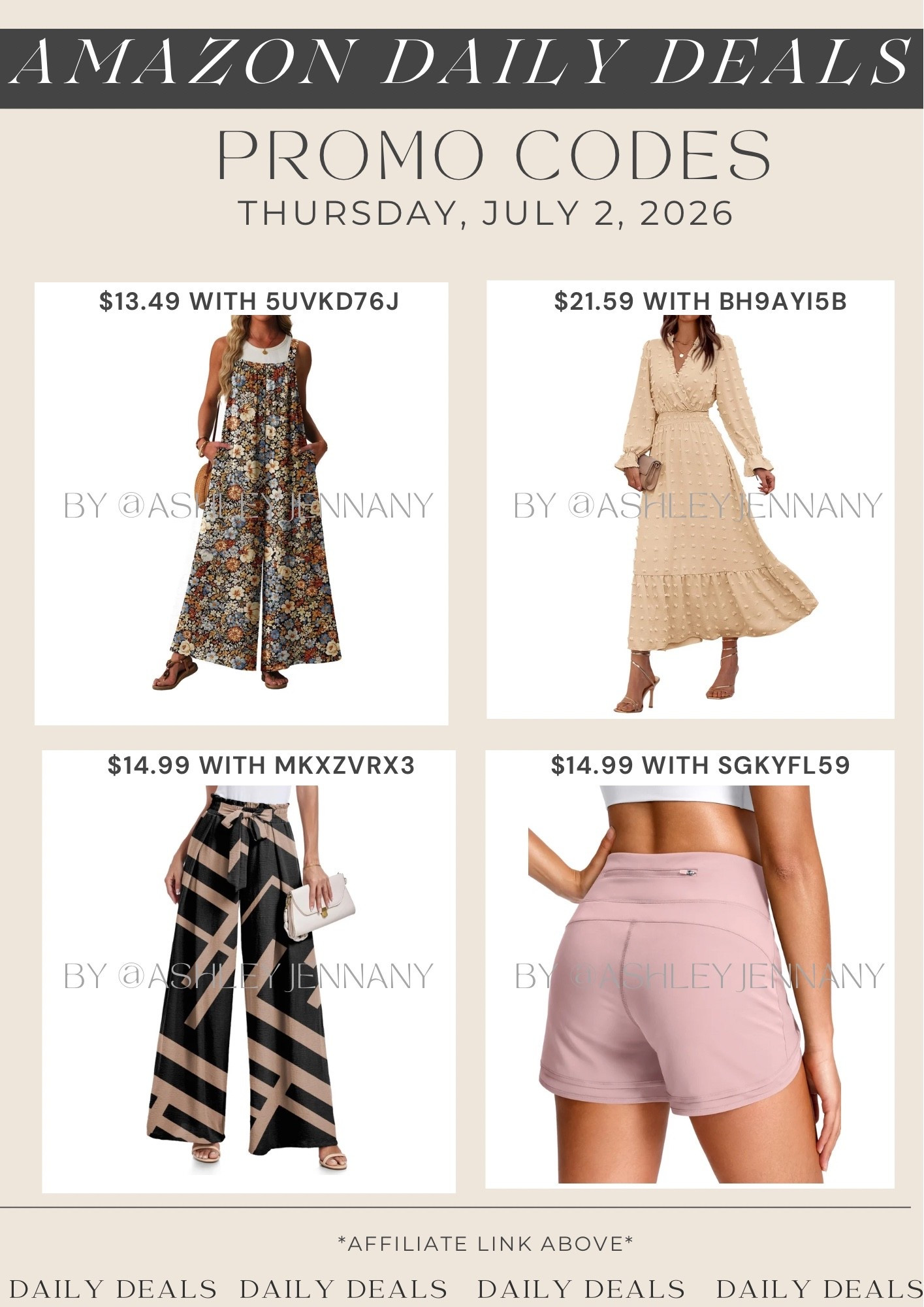 Amazon deals

#LTKMidsize #LTKSaleAlert #LTKootd