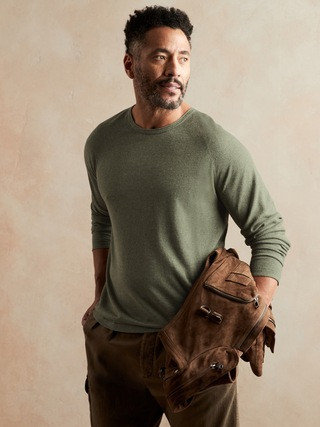 Silk-Linen Sweater | Banana Republic (US)