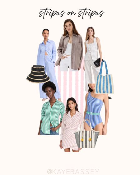 Spring trend - stripes on stripes! Add a nautical vibe to your wardrobe with these stripe tops and bottoms from Shopbop. Perfect for everyday fashion, vacation and resort wear and more 

#stripes #spring #trends #shopbop #ootd 

#LTKSeasonal #LTKstyletip #LTKtravel