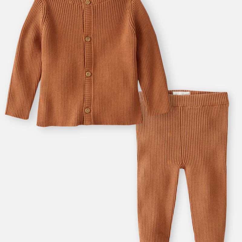2-Piece Organic Cotton Sweater Knit Set | Carter's