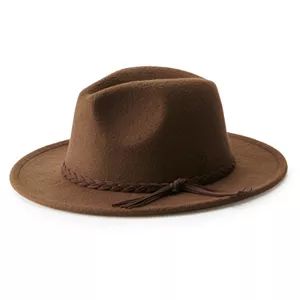 Women's Sonoma Goods For Life® Felt Fedora with Suede Band | Kohl's