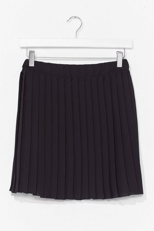 Pleat Don't Go High-Waisted Mini Skirt | NastyGal (US & CA)