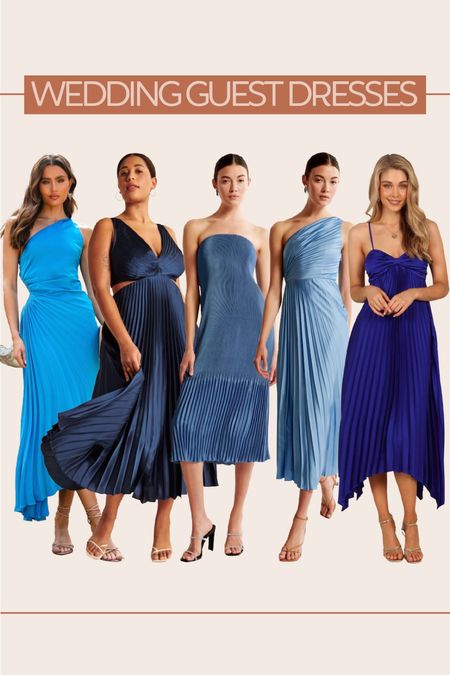 Trend Alert: Pleated Dresses
It’s wedding season and it’s time to bring out the vibrant & floral wedding guest dresses. I’ve gathered my top pleated blue dress picks below that will have you the best dresses at your next event. 💐 
Shop the looks 👇🏼 

#LTKstyletip #LTKSeasonal #LTKwedding