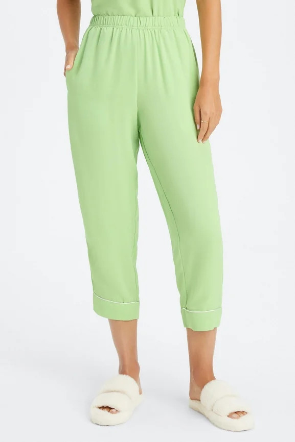 EcoSatin Crop Pant | Fabletics - North America