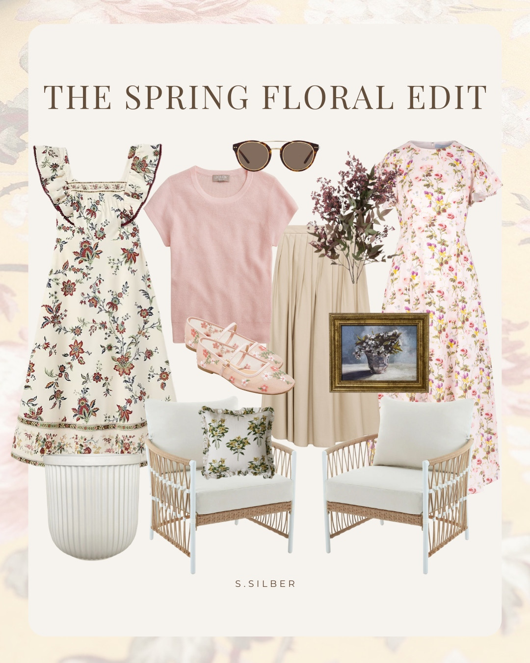 Spring is in full bloom 🌸☀️
Florals, fresh hues, and outdoor moments are making their way into every corner—from breezy dresses to pretty pillows and patio-ready pieces. This collection is all about soft textures, garden-inspired prints, and a palette that feels like a breath of fresh air.

Here are a few of my favorite finds to welcome spring in style—inside and out. 🌿

#SpringRefresh #FloralSeason #OutdoorLiving #PrettyInPastels #EffortlessStyle


 

 #LTKSeasonal #LTKHome #LTKStyleTip