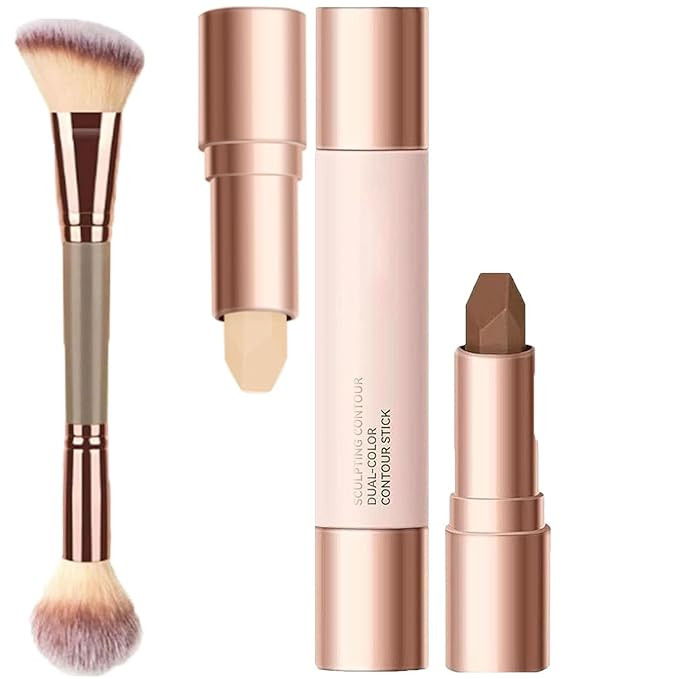 No Limits Cream Bronzer Stick Harmony, 2 in 1 Cream Bronzer and Highlighter Stick, Blush Stick Cr... | Amazon (US)