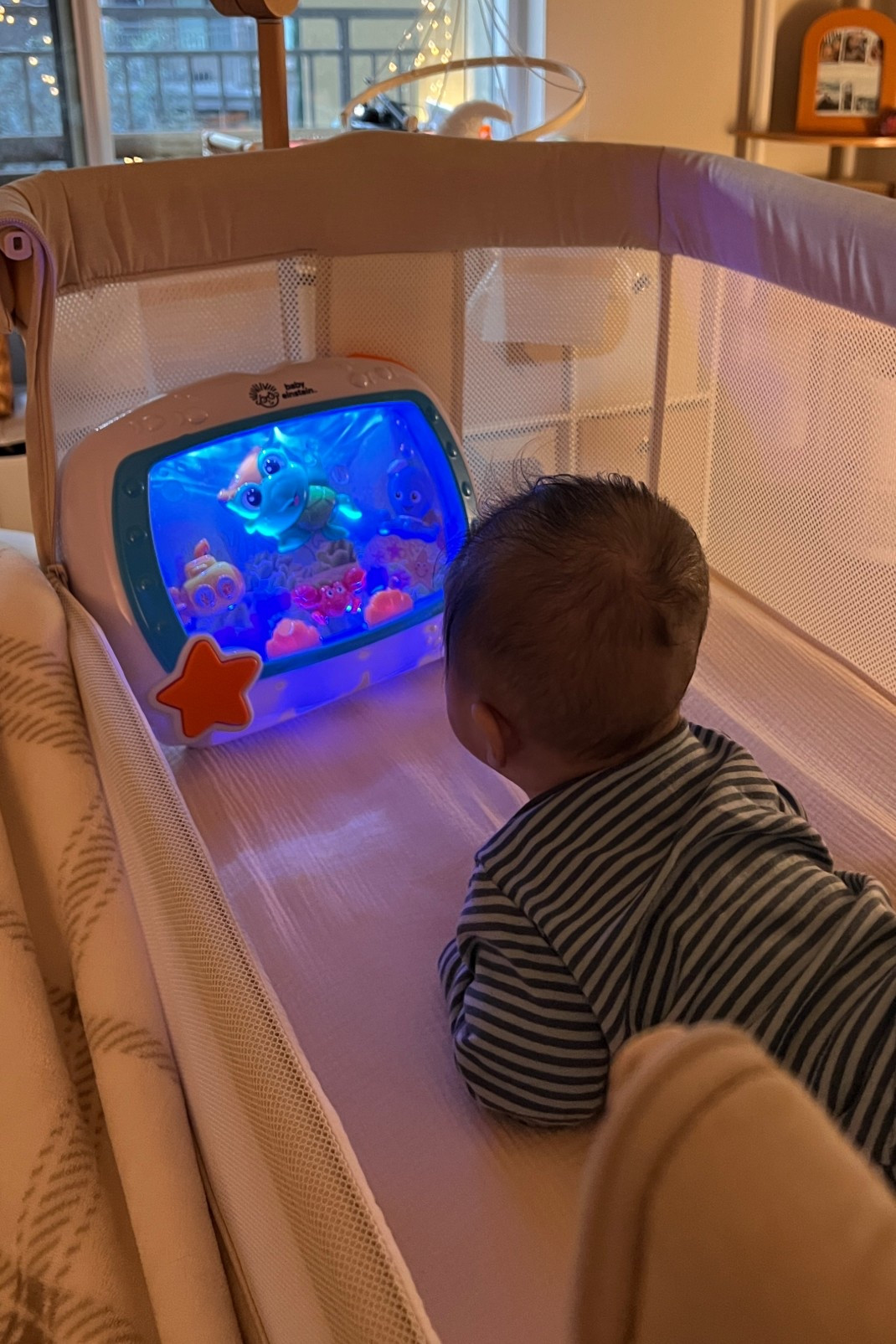 Anything that helps tummy time is a win 🙌 This baby aquarium plays calming ocean sounds, music, and keeps my baby entertained. Highly recommend 🤍 Linked here.

#LTKBaby #LTKdayinmylife #LTKmomlife