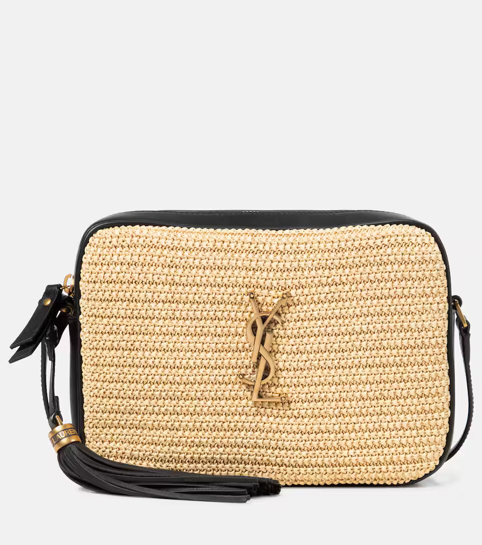 Lou Camera raffia crossbody bag | Mytheresa (US/CA)