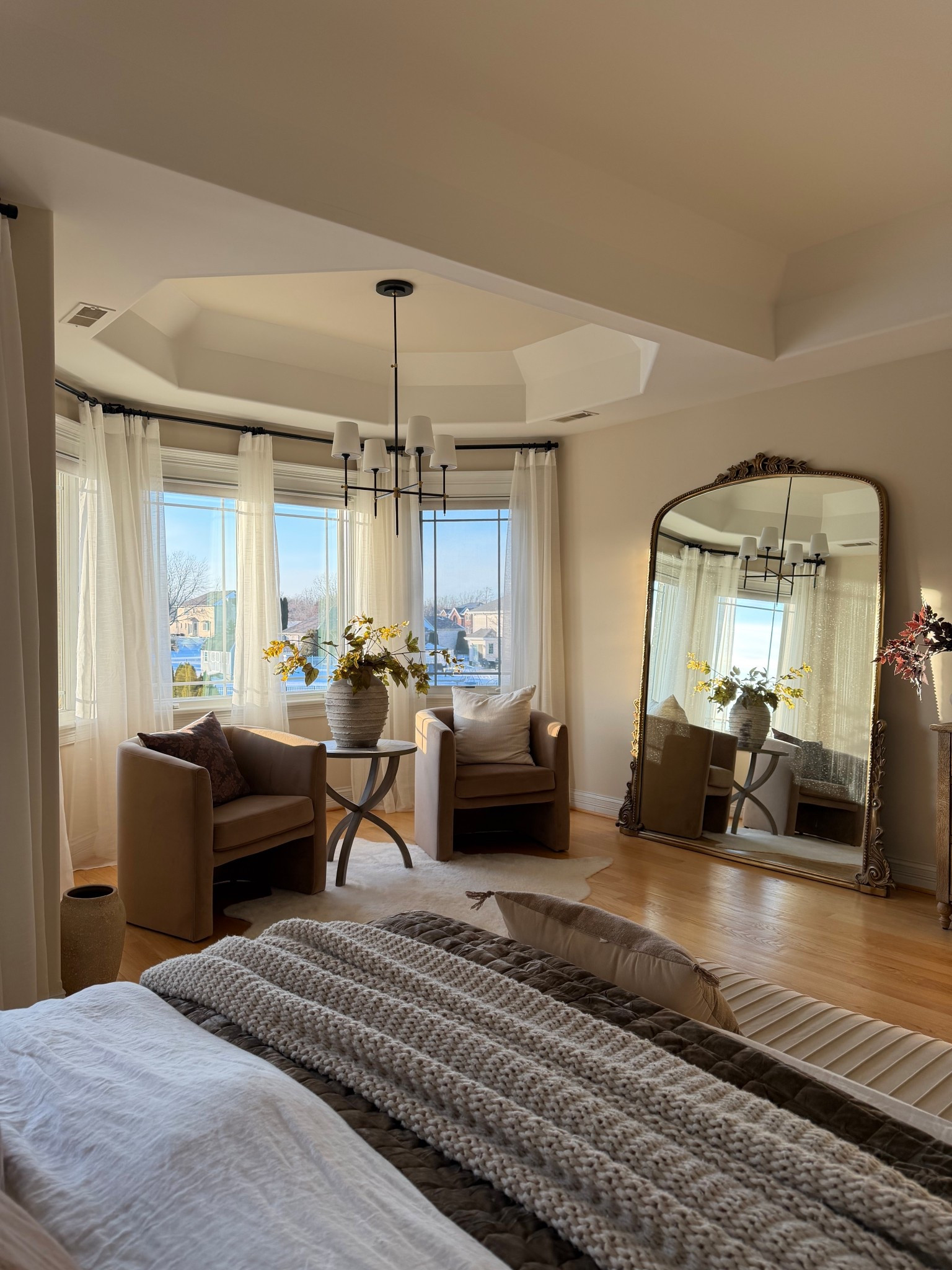 A calm, neutral bedroom with a cozy sitting area 🤍
Soft layers, warm wood tones, and timeless pieces that make the space feel relaxed and lived-in.

I’ve linked everything I used to create this look below.

#LTKHome #LTKSeasonal #LTKSaleAlert